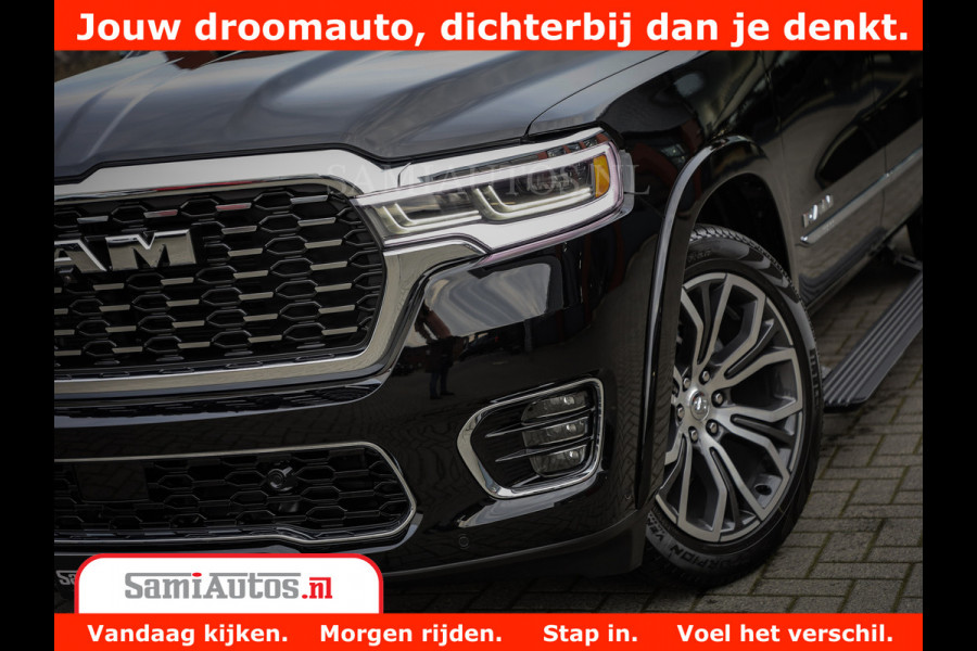 Dodge Ram 1500 Tungsten | De Meest Luxe Pick-Up op de Markt | 540 Pk 706 Nm | Exclusieve en Kracht | Comfortabele Dubbele Cabine met Royale 5 Zitplaatsen | BPM vrij | Nu Leverbaar uit Voorraad | Voorraad Nr 2321 - 8586