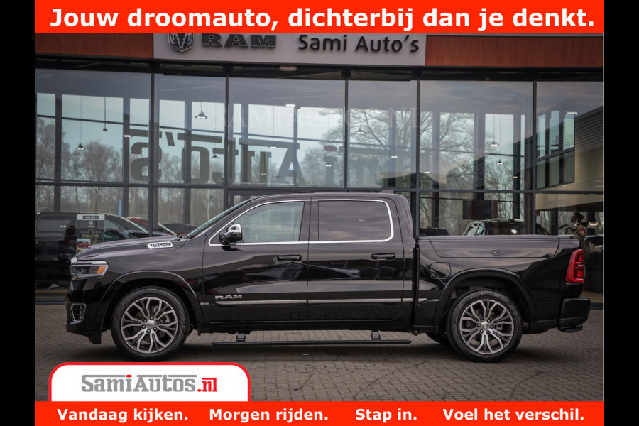 Dodge Ram 1500 Tungsten | De Meest Luxe Pick-Up op de Markt | 540 Pk 706 Nm | Exclusieve en Kracht | Comfortabele Dubbele Cabine met Royale 5 Zitplaatsen | BPM vrij | Nu Leverbaar uit Voorraad | Voorraad Nr 2321 - 8586