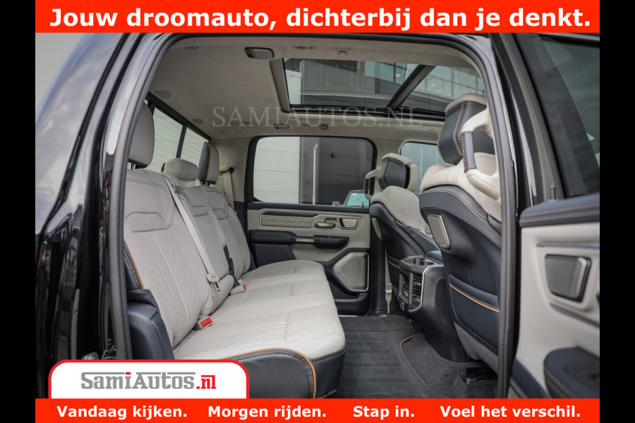 Dodge Ram 1500 Tungsten | De Meest Luxe Pick-Up op de Markt | 540 Pk 706 Nm | Exclusieve en Kracht | Comfortabele Dubbele Cabine met Royale 5 Zitplaatsen | BPM vrij | Nu Leverbaar uit Voorraad | Voorraad Nr 2321 - 8586
