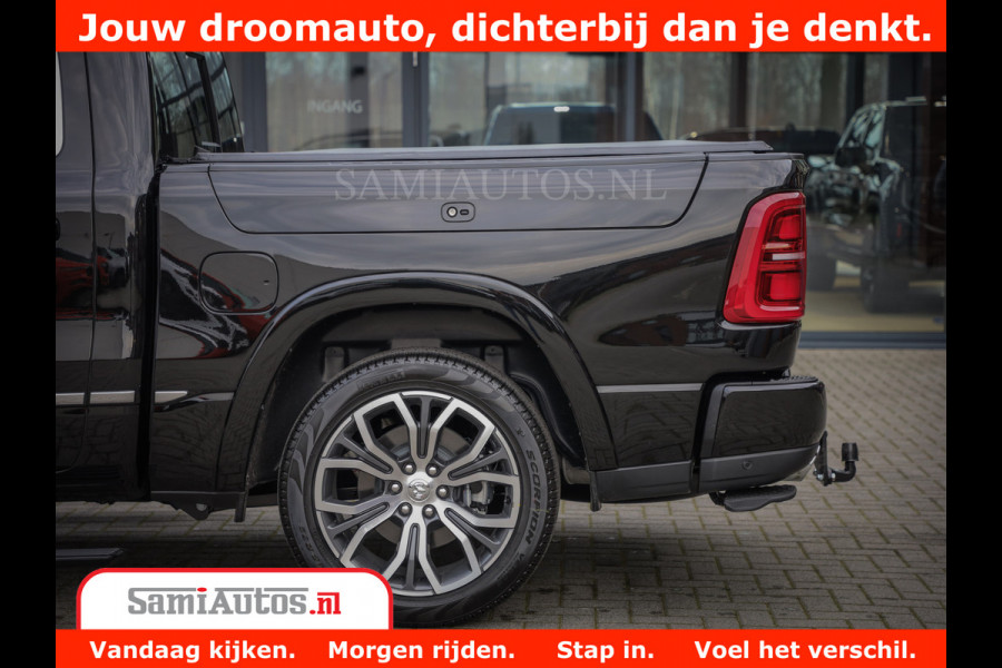 Dodge Ram 1500 Tungsten | De Meest Luxe Pick-Up op de Markt | 540 Pk 706 Nm | Exclusieve en Kracht | Comfortabele Dubbele Cabine met Royale 5 Zitplaatsen | BPM vrij | Nu Leverbaar uit Voorraad | Voorraad Nr 2321 - 8586
