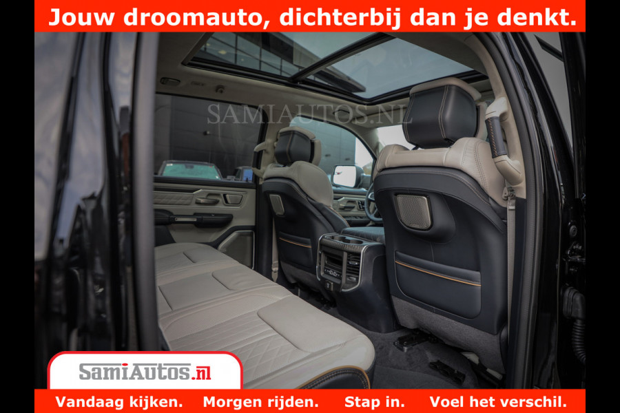 Dodge Ram 1500 Tungsten | De Meest Luxe Pick-Up op de Markt | 540 Pk 706 Nm | Exclusieve en Kracht | Comfortabele Dubbele Cabine met Royale 5 Zitplaatsen | BPM vrij | Nu Leverbaar uit Voorraad | Voorraad Nr 2321 - 8586