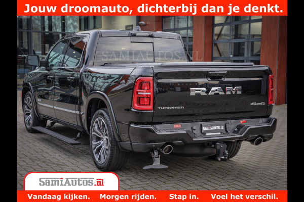 Dodge Ram 1500 Tungsten | De Meest Luxe Pick-Up op de Markt | 540 Pk 706 Nm | Exclusieve en Kracht | Comfortabele Dubbele Cabine met Royale 5 Zitplaatsen | BPM vrij | Nu Leverbaar uit Voorraad | Voorraad Nr 2321 - 8586