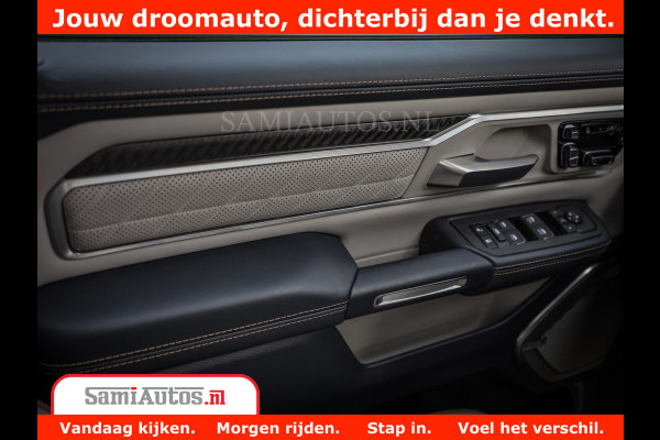 Dodge Ram 1500 Tungsten | De Meest Luxe Pick-Up op de Markt | 540 Pk 706 Nm | Exclusieve en Kracht | Comfortabele Dubbele Cabine met Royale 5 Zitplaatsen | BPM vrij | Nu Leverbaar uit Voorraad | Voorraad Nr 2321 - 8586