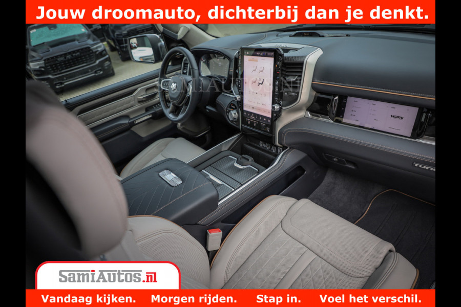 Dodge Ram 1500 Tungsten | De Meest Luxe Pick-Up op de Markt | 540 Pk 706 Nm | Exclusieve en Kracht | Comfortabele Dubbele Cabine met Royale 5 Zitplaatsen | BPM vrij | Nu Leverbaar uit Voorraad | Voorraad Nr 2321 - 8586