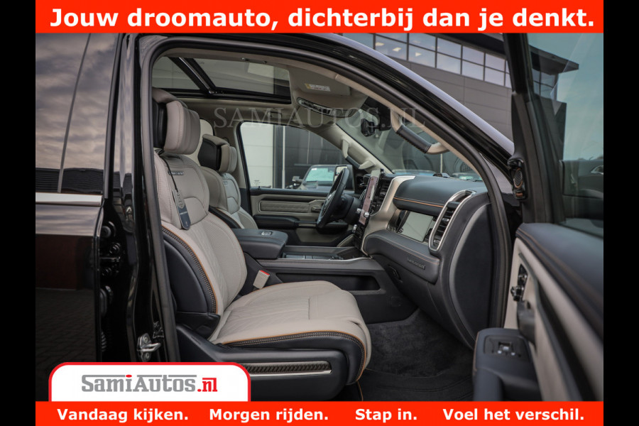 Dodge Ram 1500 Tungsten | De Meest Luxe Pick-Up op de Markt | 540 Pk 706 Nm | Exclusieve en Kracht | Comfortabele Dubbele Cabine met Royale 5 Zitplaatsen | BPM vrij | Nu Leverbaar uit Voorraad | Voorraad Nr 2321 - 8586