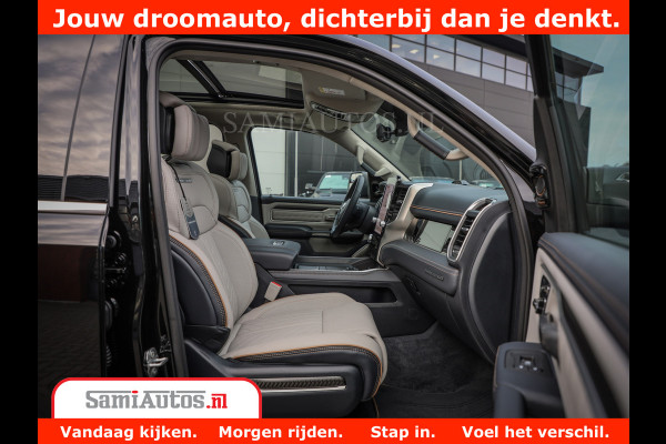 Dodge Ram 1500 Tungsten | De Meest Luxe Pick-Up op de Markt | 540 Pk 706 Nm | Exclusieve en Kracht | Comfortabele Dubbele Cabine met Royale 5 Zitplaatsen | BPM vrij | Nu Leverbaar uit Voorraad | Voorraad Nr 2321 - 8586