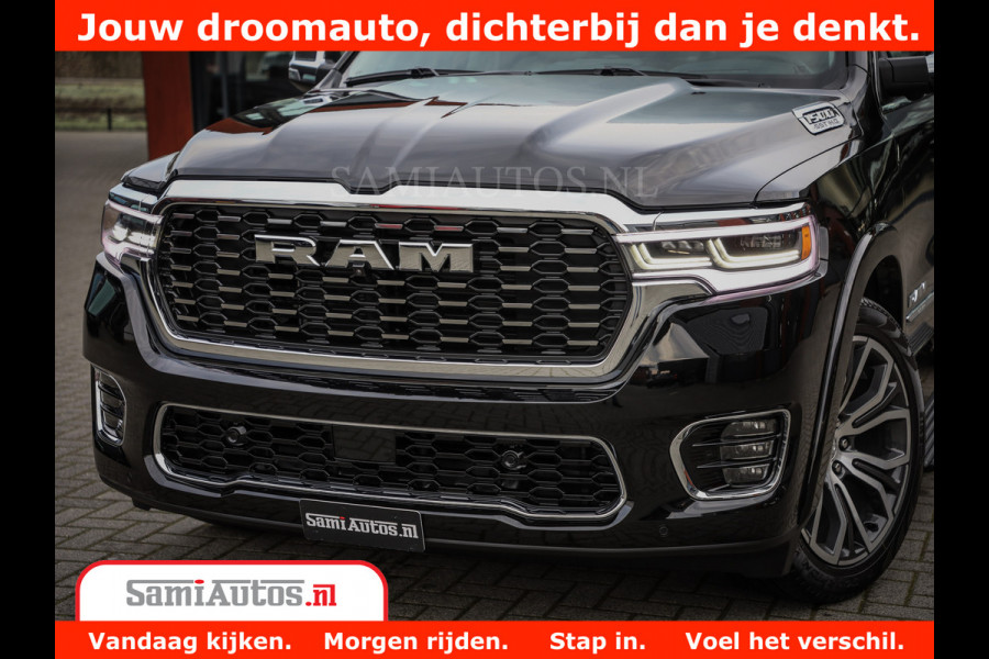 Dodge Ram 1500 Tungsten | De Meest Luxe Pick-Up op de Markt | 540 Pk 706 Nm | Exclusieve en Kracht | Comfortabele Dubbele Cabine met Royale 5 Zitplaatsen | BPM vrij | Nu Leverbaar uit Voorraad | Voorraad Nr 2321 - 8586