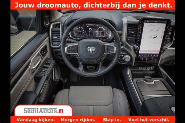 Dodge Ram 1500 Tungsten | De Meest Luxe Pick-Up op de Markt | 540 Pk 706 Nm | Exclusieve en Kracht | Comfortabele Dubbele Cabine met Royale 5 Zitplaatsen | BPM vrij | Nu Leverbaar uit Voorraad | Voorraad Nr 2321 - 8586