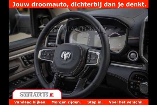 Dodge Ram 1500 Tungsten | De Meest Luxe Pick-Up op de Markt | 540 Pk 706 Nm | Exclusieve en Kracht | Comfortabele Dubbele Cabine met Royale 5 Zitplaatsen | BPM vrij | Nu Leverbaar uit Voorraad | Voorraad Nr 2321 - 8586