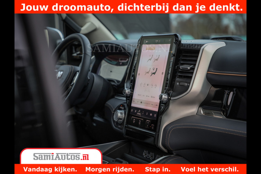 Dodge Ram 1500 Tungsten | De Meest Luxe Pick-Up op de Markt | 540 Pk 706 Nm | Exclusieve en Kracht | Comfortabele Dubbele Cabine met Royale 5 Zitplaatsen | BPM vrij | Nu Leverbaar uit Voorraad | Voorraad Nr 2321 - 8586