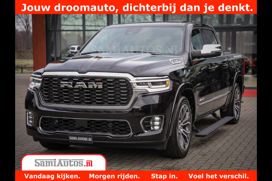 Dodge Ram 1500 Tungsten | De Meest Luxe Pick-Up op de Markt | 540 Pk 706 Nm | Exclusieve en Kracht | Comfortabele Dubbele Cabine met Royale 5 Zitplaatsen | BPM vrij | Nu Leverbaar uit Voorraad | Voorraad Nr 2321 - 8586