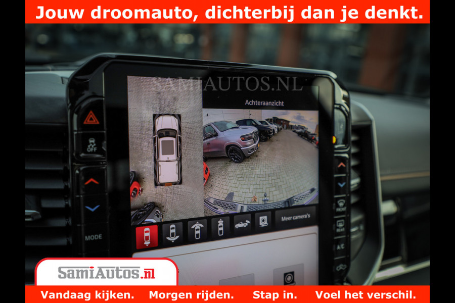 Dodge Ram 1500 Tungsten | De Meest Luxe Pick-Up op de Markt | 540 Pk 706 Nm | Exclusieve en Kracht | Comfortabele Dubbele Cabine met Royale 5 Zitplaatsen | BPM vrij | Nu Leverbaar uit Voorraad | Voorraad Nr 2321 - 8586