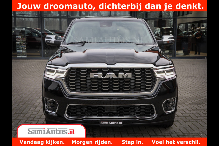 Dodge Ram 1500 Tungsten | De Meest Luxe Pick-Up op de Markt | 540 Pk 706 Nm | Exclusieve en Kracht | Comfortabele Dubbele Cabine met Royale 5 Zitplaatsen | BPM vrij | Nu Leverbaar uit Voorraad | Voorraad Nr 2321 - 8586