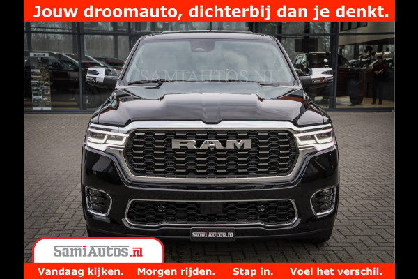 Dodge Ram 1500 Tungsten | De Meest Luxe Pick-Up op de Markt | 540 Pk 706 Nm | Exclusieve en Kracht | Comfortabele Dubbele Cabine met Royale 5 Zitplaatsen | BPM vrij | Nu Leverbaar uit Voorraad | Voorraad Nr 2321 - 8586