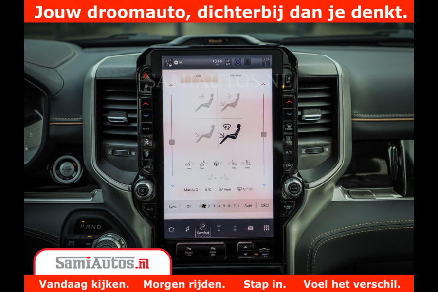 Dodge Ram 1500 Tungsten | De Meest Luxe Pick-Up op de Markt | 540 Pk 706 Nm | Exclusieve en Kracht | Comfortabele Dubbele Cabine met Royale 5 Zitplaatsen | BPM vrij | Nu Leverbaar uit Voorraad | Voorraad Nr 2321 - 8586