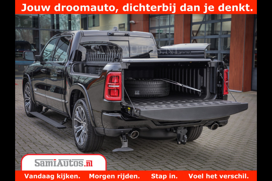 Dodge Ram 1500 Tungsten | De Meest Luxe Pick-Up op de Markt | 540 Pk 706 Nm | Exclusieve en Kracht | Comfortabele Dubbele Cabine met Royale 5 Zitplaatsen | BPM vrij | Nu Leverbaar uit Voorraad | Voorraad Nr 2321 - 8586
