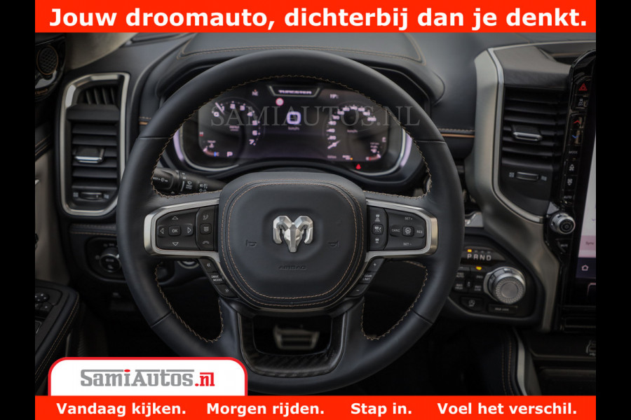 Dodge Ram 1500 Tungsten | De Meest Luxe Pick-Up op de Markt | 540 Pk 706 Nm | Exclusieve en Kracht | Comfortabele Dubbele Cabine met Royale 5 Zitplaatsen | BPM vrij | Nu Leverbaar uit Voorraad | Voorraad Nr 2321 - 8586