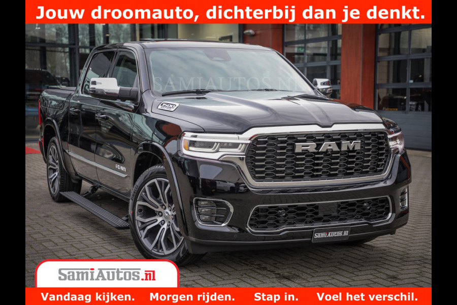 Dodge Ram 1500 Tungsten | De Meest Luxe Pick-Up op de Markt | 540 Pk 706 Nm | Exclusieve en Kracht | Comfortabele Dubbele Cabine met Royale 5 Zitplaatsen | BPM vrij | Nu Leverbaar uit Voorraad | Voorraad Nr 2321 - 8586