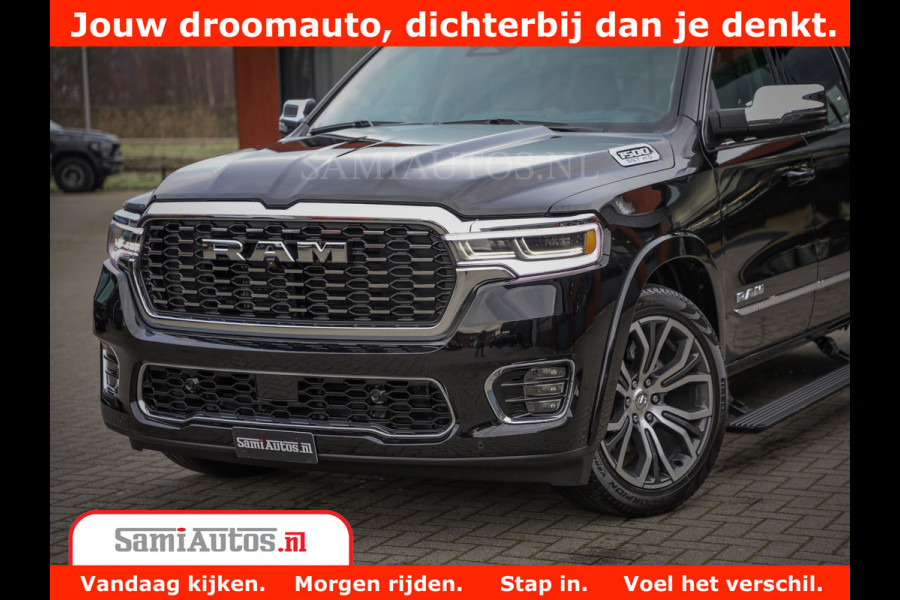 Dodge Ram 1500 Tungsten | De Meest Luxe Pick-Up op de Markt | 540 Pk 706 Nm | Exclusieve en Kracht | Comfortabele Dubbele Cabine met Royale 5 Zitplaatsen | BPM vrij | Nu Leverbaar uit Voorraad | Voorraad Nr 2321 - 8586