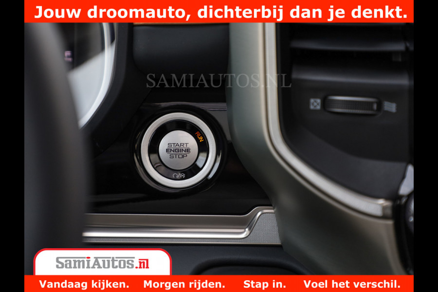 Dodge Ram 1500 Tungsten | De Meest Luxe Pick-Up op de Markt | 540 Pk 706 Nm | Exclusieve en Kracht | Comfortabele Dubbele Cabine met Royale 5 Zitplaatsen | BPM vrij | Nu Leverbaar uit Voorraad | Voorraad Nr 2321 - 8586