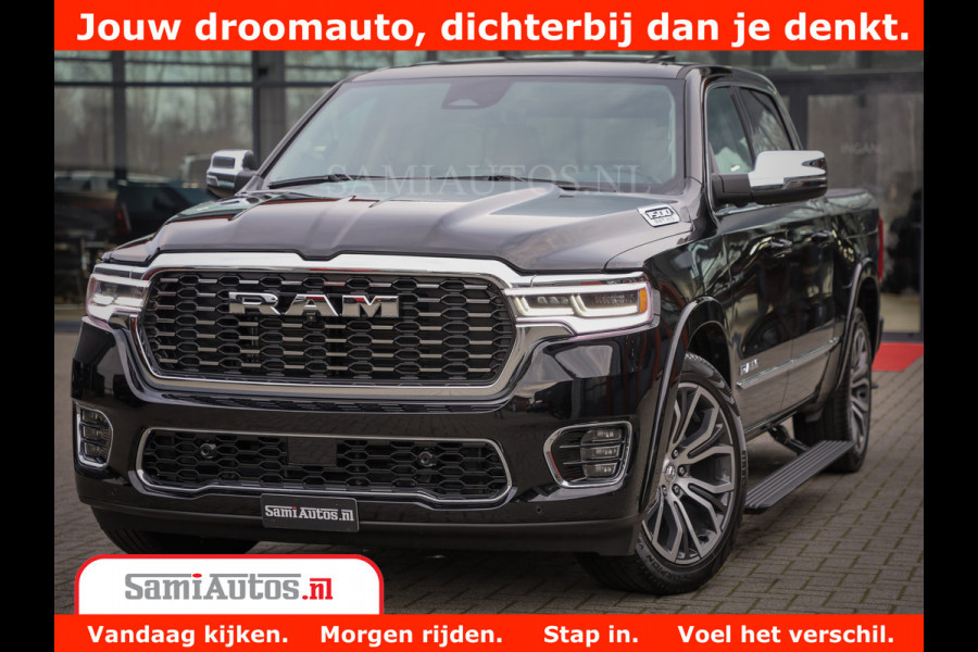 Dodge Ram 1500 Tungsten | De Meest Luxe Pick-Up op de Markt | 540 Pk 706 Nm | Exclusieve en Kracht | Comfortabele Dubbele Cabine met Royale 5 Zitplaatsen | BPM vrij | Nu Leverbaar uit Voorraad | Voorraad Nr 2321 - 8586