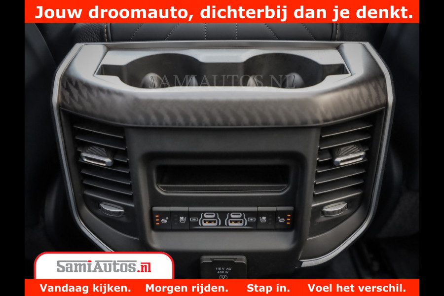 Dodge Ram 1500 Tungsten | De Meest Luxe Pick-Up op de Markt | 540 Pk 706 Nm | Exclusieve en Kracht | Comfortabele Dubbele Cabine met Royale 5 Zitplaatsen | BPM vrij | Nu Leverbaar uit Voorraad | Voorraad Nr 2321 - 8586