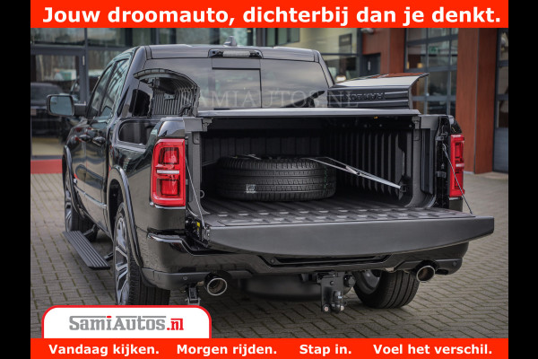 Dodge Ram 1500 Tungsten | De Meest Luxe Pick-Up op de Markt | 540 Pk 706 Nm | Exclusieve en Kracht | Comfortabele Dubbele Cabine met Royale 5 Zitplaatsen | BPM vrij | Nu Leverbaar uit Voorraad | Voorraad Nr 2321 - 8586