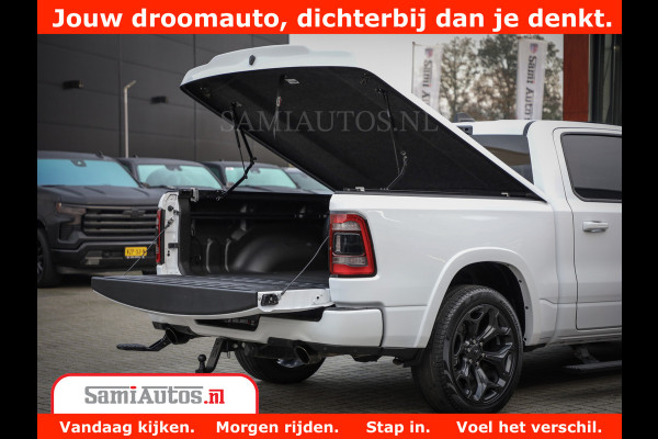 Dodge Ram 1500 Limited Night | 5.7 V8 Hemi Full Option | Comfortabele Dubbele Cabine met Royale 5 Zitplaatsen | De Meest Luxe en Volle Pick-Up in zijn Klasse | BPM vrij | Nu Leverbaar uit Voorraad | Voorraad Nr v45lpr