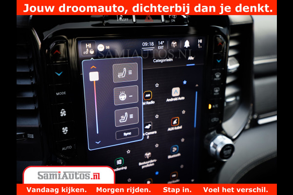 Dodge Ram 1500 Limited Night | 5.7 V8 Hemi Full Option | Comfortabele Dubbele Cabine met Royale 5 Zitplaatsen | De Meest Luxe en Volle Pick-Up in zijn Klasse | BPM vrij | Nu Leverbaar uit Voorraad | Voorraad Nr v45lpr