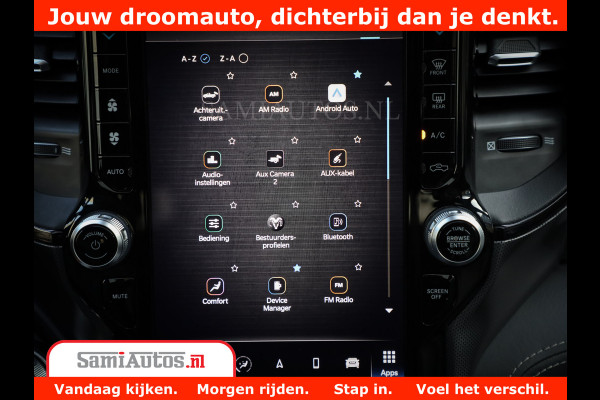 Dodge Ram 1500 Limited Night | 5.7 V8 Hemi Full Option | Comfortabele Dubbele Cabine met Royale 5 Zitplaatsen | De Meest Luxe en Volle Pick-Up in zijn Klasse | BPM vrij | Nu Leverbaar uit Voorraad | Voorraad Nr v45lpr