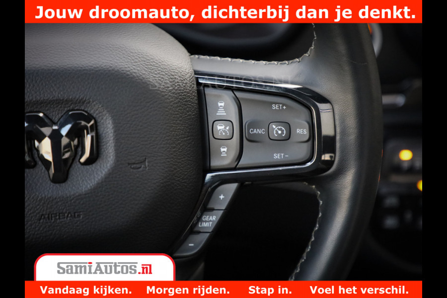 Dodge Ram 1500 Limited Night | 5.7 V8 Hemi Full Option | Comfortabele Dubbele Cabine met Royale 5 Zitplaatsen | De Meest Luxe en Volle Pick-Up in zijn Klasse | BPM vrij | Nu Leverbaar uit Voorraad | Voorraad Nr v45lpr