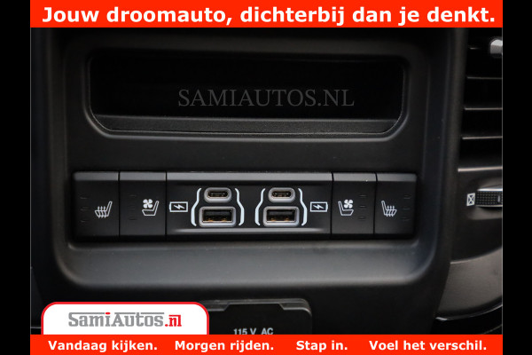 Dodge Ram 1500 Limited Night | 5.7 V8 Hemi Full Option | Comfortabele Dubbele Cabine met Royale 5 Zitplaatsen | De Meest Luxe en Volle Pick-Up in zijn Klasse | BPM vrij | Nu Leverbaar uit Voorraad | Voorraad Nr v45lpr
