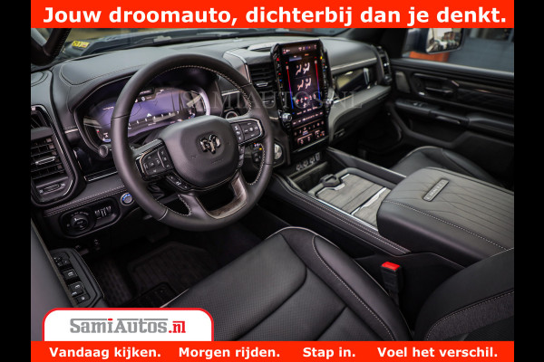 Dodge Ram 1500 Limited Night High Output 540HP 706Nm | Massage + Full Option | De Meest Luxe en Volle Pick-Up in zijn Klasse | Comfortabele Dubbele Cabine met Royale 5 Zitplaatsen | BPM vrij | Nu Leverbaar uit Voorraad | Voorraad Nr 2354 - 3380