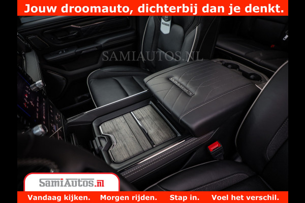 Dodge Ram 1500 Limited Night High Output 540HP 706Nm | Massage + Full Option | De Meest Luxe en Volle Pick-Up in zijn Klasse | Comfortabele Dubbele Cabine met Royale 5 Zitplaatsen | BPM vrij | Nu Leverbaar uit Voorraad | Voorraad Nr 2354 - 3380