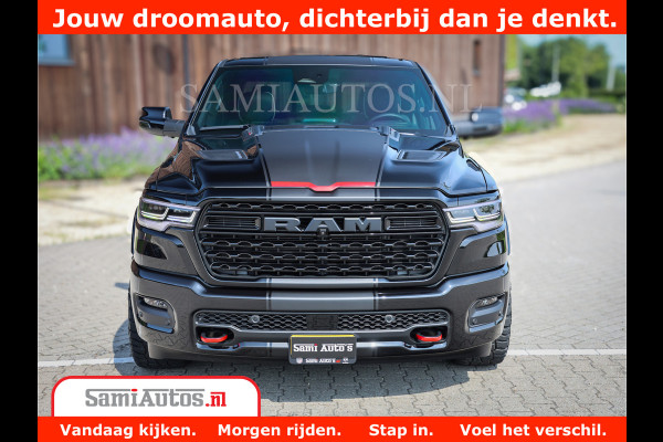Dodge Ram 1500 Limited Night High Output 540HP 706Nm | Massage + Full Option | De Meest Luxe en Volle Pick-Up in zijn Klasse | Comfortabele Dubbele Cabine met Royale 5 Zitplaatsen | BPM vrij | Nu Leverbaar uit Voorraad | Voorraad Nr 2354 - 3380