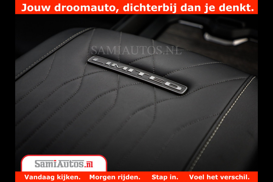 Dodge Ram 1500 Limited Night High Output 540HP 706Nm | Massage + Full Option | De Meest Luxe en Volle Pick-Up in zijn Klasse | Comfortabele Dubbele Cabine met Royale 5 Zitplaatsen | BPM vrij | Nu Leverbaar uit Voorraad | Voorraad Nr 2354 - 3380