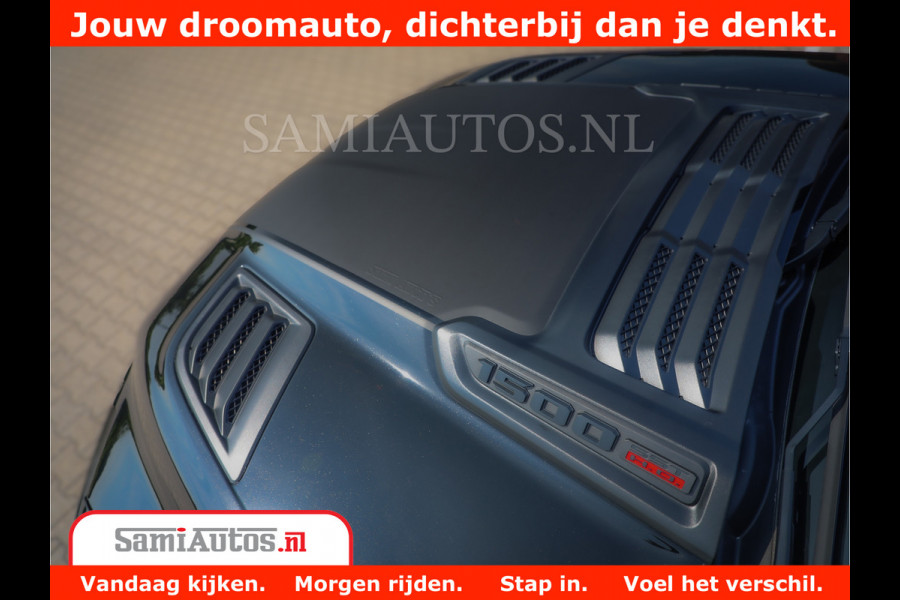 Dodge Ram 1500 Limited Night High Output 540HP 706Nm | Massage + Full Option | De Meest Luxe en Volle Pick-Up in zijn Klasse | Comfortabele Dubbele Cabine met Royale 5 Zitplaatsen | BPM vrij | Nu Leverbaar uit Voorraad | Voorraad Nr 2354 - 3380