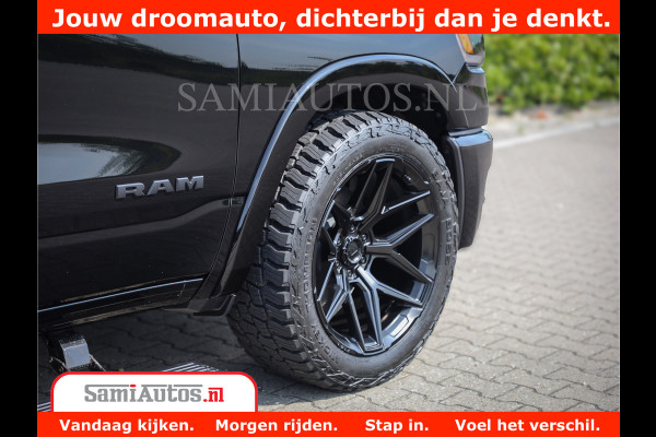 Dodge Ram 1500 Limited Night High Output 540HP 706Nm | Massage + Full Option | De Meest Luxe en Volle Pick-Up in zijn Klasse | Comfortabele Dubbele Cabine met Royale 5 Zitplaatsen | BPM vrij | Nu Leverbaar uit Voorraad | Voorraad Nr 2354 - 3380