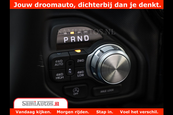 Dodge Ram 1500 Limited Night High Output 540HP 706Nm | Massage + Full Option | De Meest Luxe en Volle Pick-Up in zijn Klasse | Comfortabele Dubbele Cabine met Royale 5 Zitplaatsen | BPM vrij | Nu Leverbaar uit Voorraad | Voorraad Nr 2354 - 3380