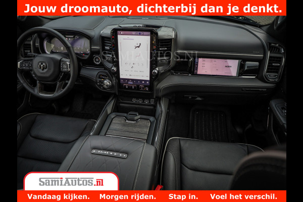 Dodge Ram 1500 Limited Night High Output 540HP 706Nm | Massage + Full Option | De Meest Luxe en Volle Pick-Up in zijn Klasse | Comfortabele Dubbele Cabine met Royale 5 Zitplaatsen | BPM vrij | Nu Leverbaar uit Voorraad | Voorraad Nr 2354 - 3380