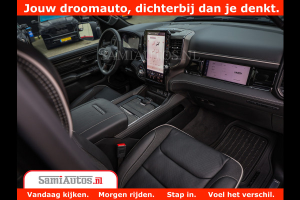 Dodge Ram 1500 Limited Night High Output 540HP 706Nm | Massage + Full Option | De Meest Luxe en Volle Pick-Up in zijn Klasse | Comfortabele Dubbele Cabine met Royale 5 Zitplaatsen | BPM vrij | Nu Leverbaar uit Voorraad | Voorraad Nr 2354 - 3380