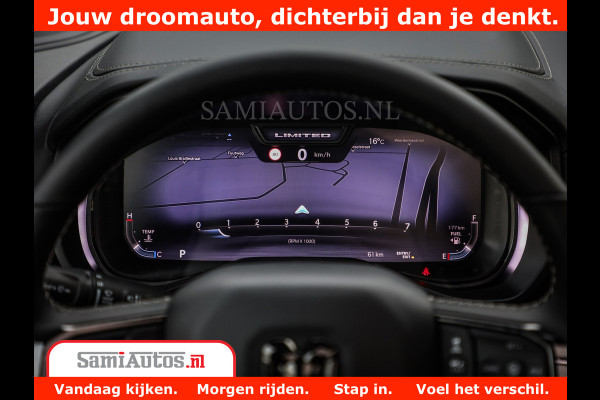 Dodge Ram 1500 Limited Night High Output 540HP 706Nm | Massage + Full Option | De Meest Luxe en Volle Pick-Up in zijn Klasse | Comfortabele Dubbele Cabine met Royale 5 Zitplaatsen | BPM vrij | Nu Leverbaar uit Voorraad | Voorraad Nr 2354 - 3380