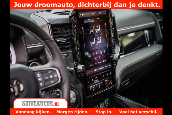 Dodge Ram 1500 Limited Night High Output 540HP 706Nm | Massage + Full Option | De Meest Luxe en Volle Pick-Up in zijn Klasse | Comfortabele Dubbele Cabine met Royale 5 Zitplaatsen | BPM vrij | Nu Leverbaar uit Voorraad | Voorraad Nr 2354 - 3380