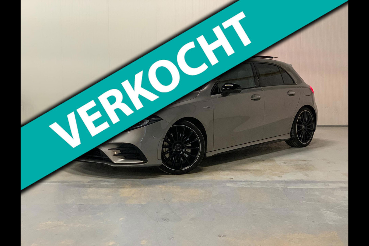 Mercedes-Benz A-Klasse AMG 35 4MATIC Edition 1 | BURMESTER | 360 CAMERA | MEMORY SEATS | CHAMPAGNE KLEUR Mercedes-Benz A-Klasse AMG 35 4MATIC Edition 1 | BURMESTER | 360 CAMERA | MEMORY SEATS | CHAMPAGNE KLEUR