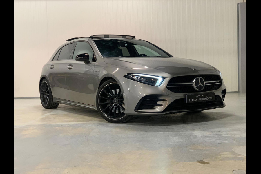 Mercedes-Benz A-Klasse AMG 35 4MATIC Edition 1 | BURMESTER | 360 CAMERA | MEMORY SEATS | CHAMPAGNE KLEUR