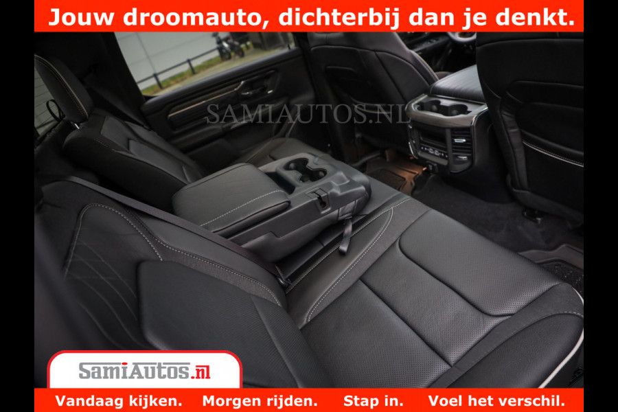Dodge Ram 1500 Limited Night High Output 540HP 706Nm | Massage + Full Option | De Meest Luxe en Volle Pick-Up in zijn Klasse | Comfortabele Dubbele Cabine met Royale 5 Zitplaatsen | BPM vrij | Nu Leverbaar uit Voorraad | Voorraad Nr 2327 - 5407