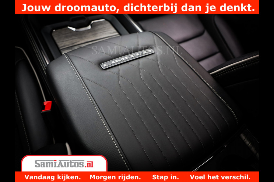 Dodge Ram 1500 Limited Night High Output 540HP 706Nm | Massage + Full Option | De Meest Luxe en Volle Pick-Up in zijn Klasse | Comfortabele Dubbele Cabine met Royale 5 Zitplaatsen | BPM vrij | Nu Leverbaar uit Voorraad | Voorraad Nr 2327 - 5407