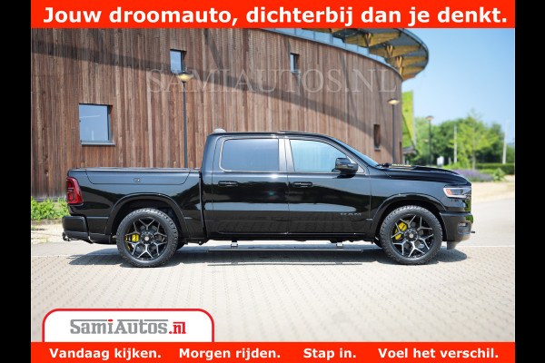Dodge Ram 1500 Limited Night High Output 540HP 706Nm | Massage + Full Option | De Meest Luxe en Volle Pick-Up in zijn Klasse | Comfortabele Dubbele Cabine met Royale 5 Zitplaatsen | BPM vrij | Nu Leverbaar uit Voorraad | Voorraad Nr 2327 - 5407