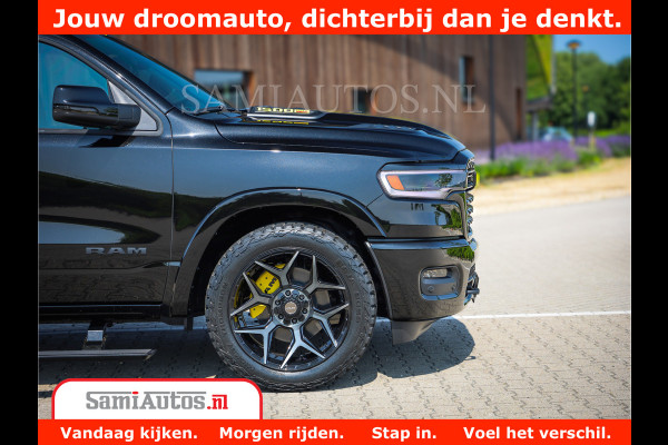 Dodge Ram 1500 Limited Night High Output 540HP 706Nm | Massage + Full Option | De Meest Luxe en Volle Pick-Up in zijn Klasse | Comfortabele Dubbele Cabine met Royale 5 Zitplaatsen | BPM vrij | Nu Leverbaar uit Voorraad | Voorraad Nr 2327 - 5407