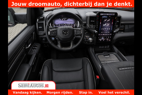 Dodge Ram 1500 Limited Night High Output 540HP 706Nm | Massage + Full Option | De Meest Luxe en Volle Pick-Up in zijn Klasse | Comfortabele Dubbele Cabine met Royale 5 Zitplaatsen | BPM vrij | Nu Leverbaar uit Voorraad | Voorraad Nr 2327 - 5407